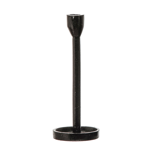 Cast Iron Taper Holder | Black