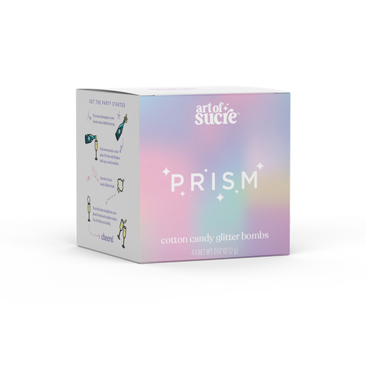 Prism Cotton Candy Glitter Bombs