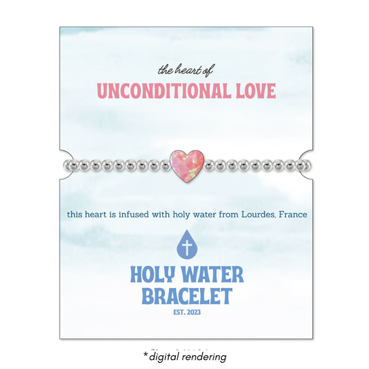 Holy Water Unconditional Love Bracelet | Silver