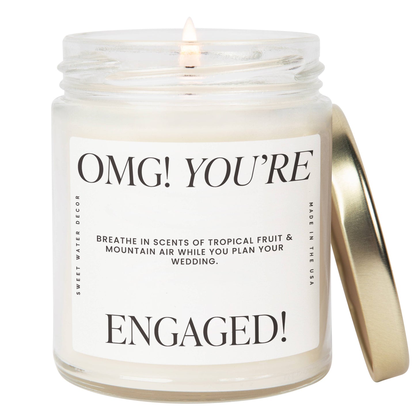 OMG! You're Engaged! 9 oz Soy Candle