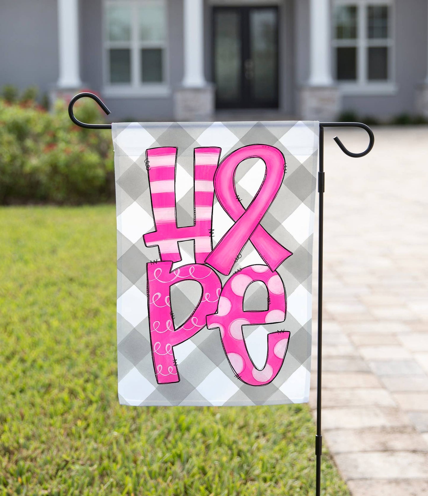 Breast Cancer HOPE Pink Ribbon Flag