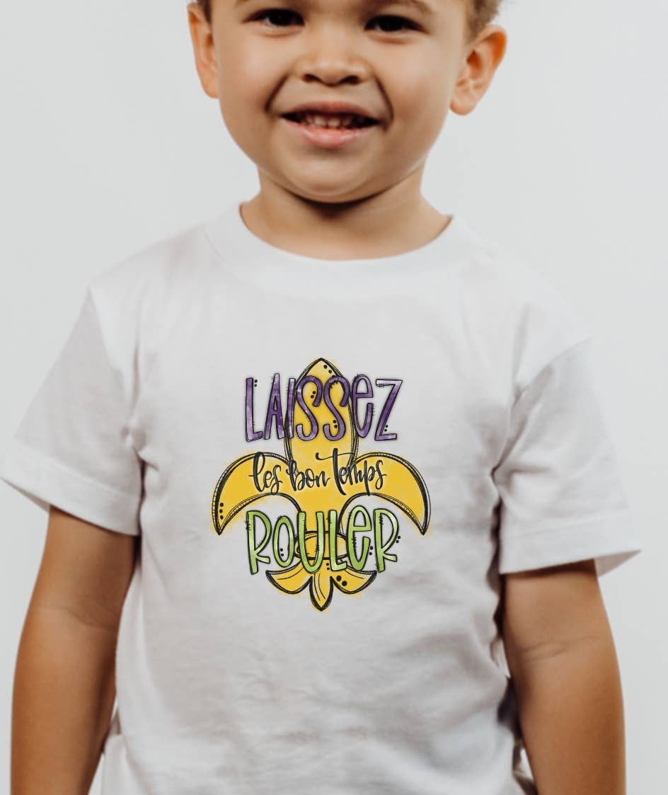 Laissez Bon Temps Rouler Mardi Gras Tee