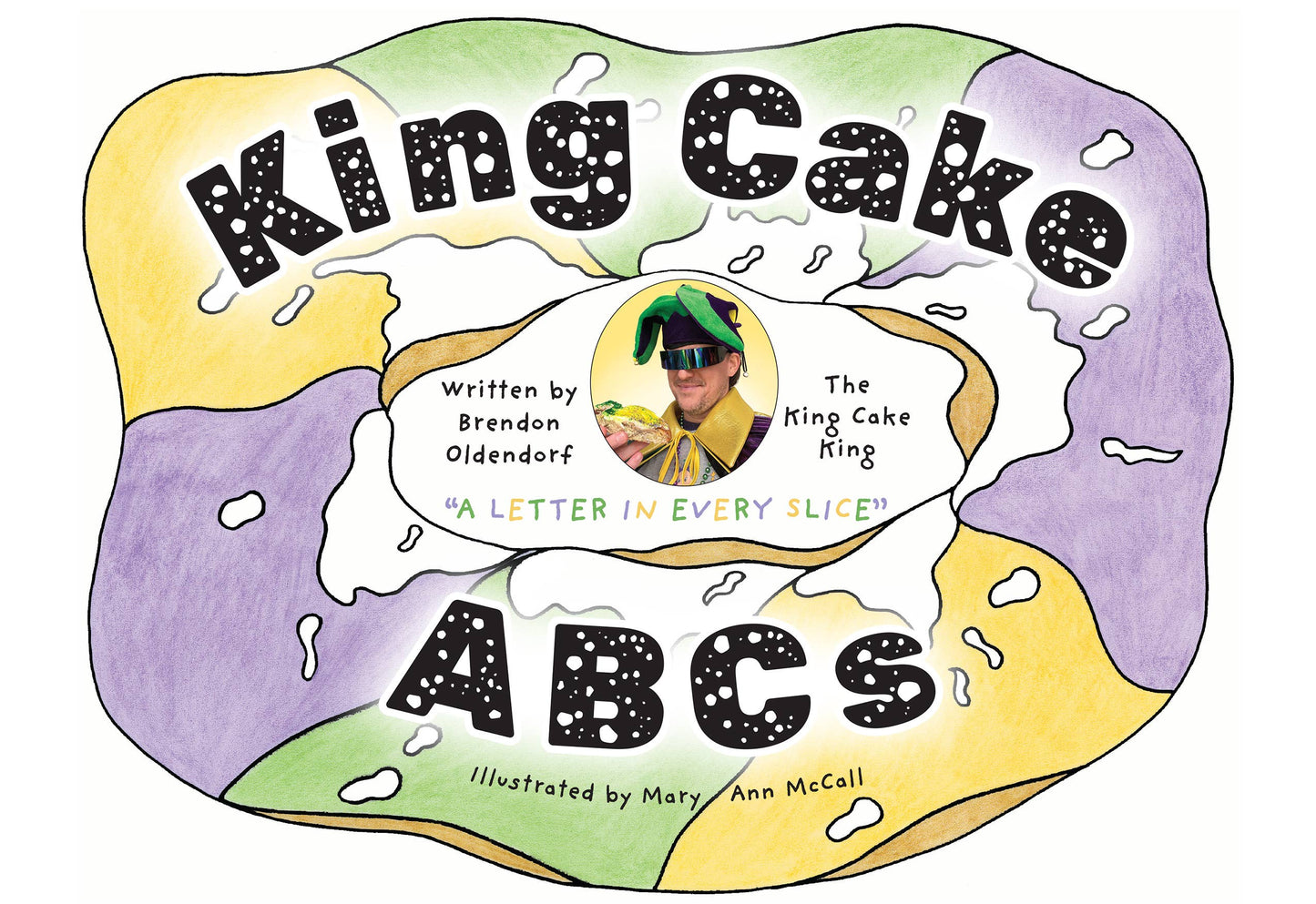 King Cake ABCs Book