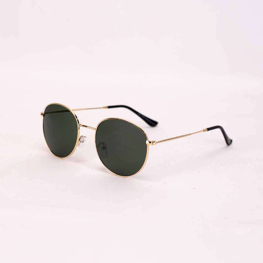 Malina Sunglasses Gold/Green