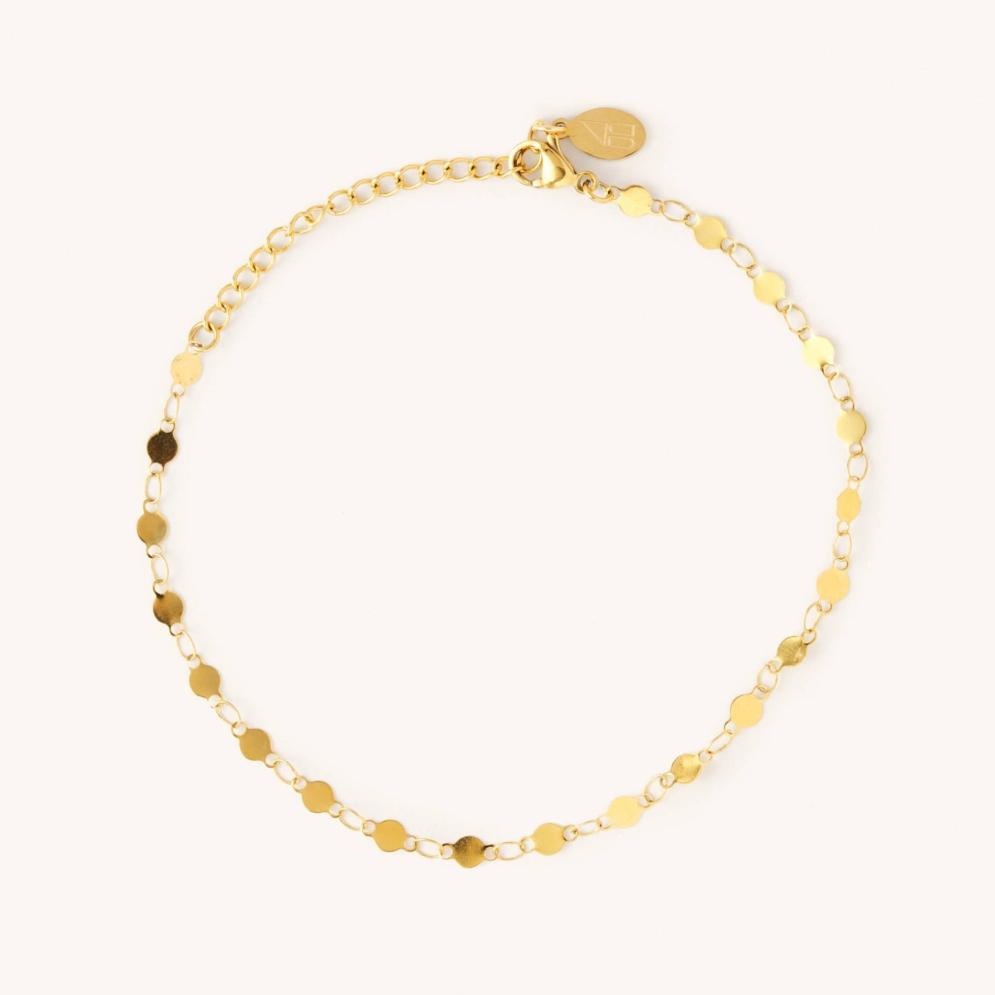 Gwen Stainless Steel Anklet | Waterproof