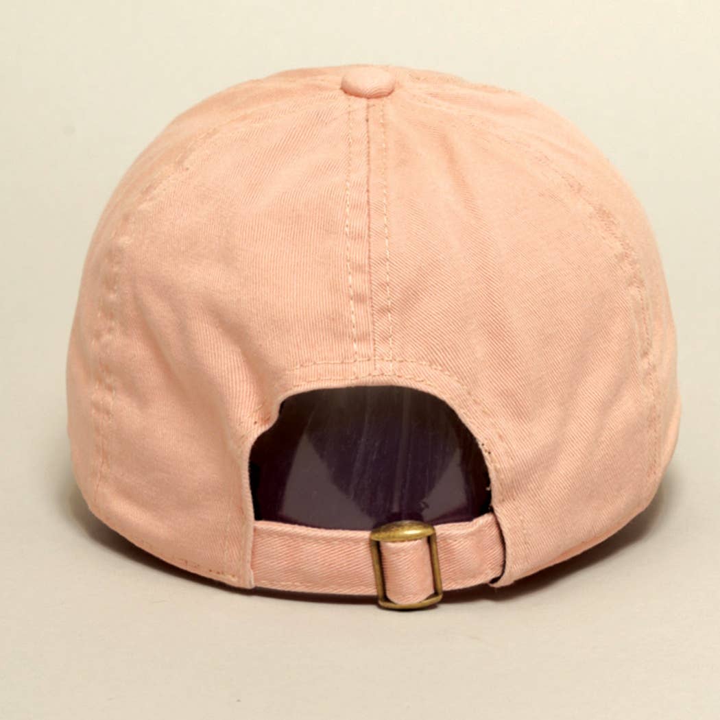 Breast Cancer Awareness Ribbon Baseball Cap