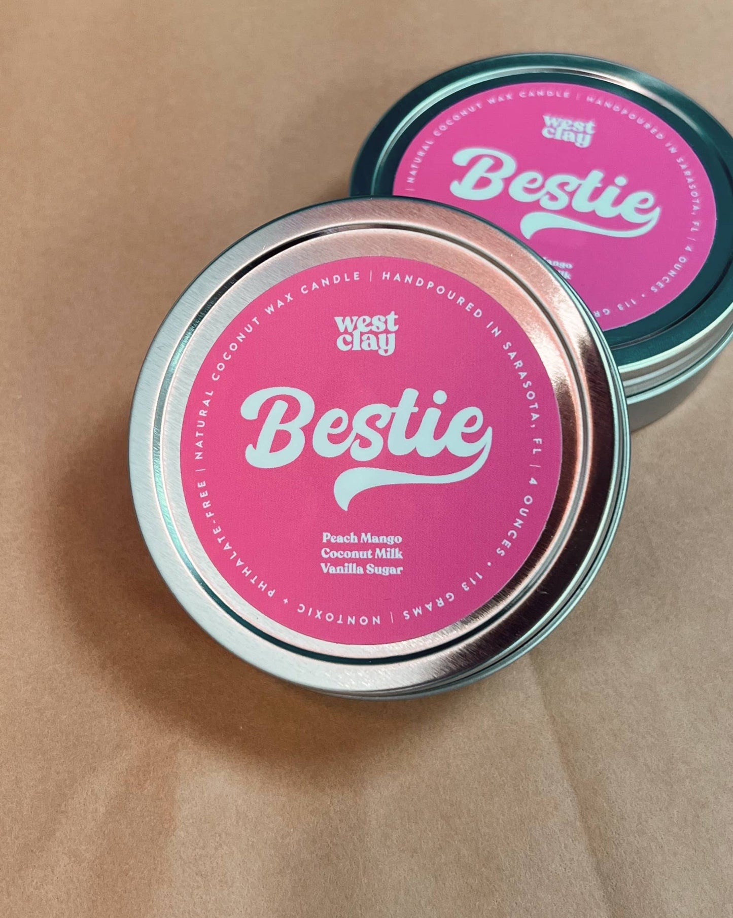 Bestie Wood Wick Candle