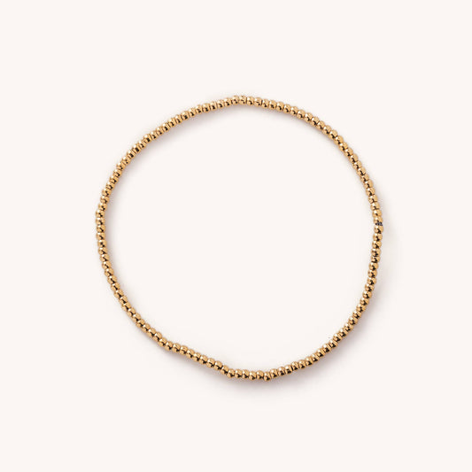 Small Gold Ball Bracelets | Waterproof