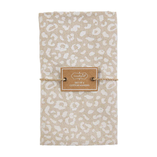 Cheetah Print Napkin Set