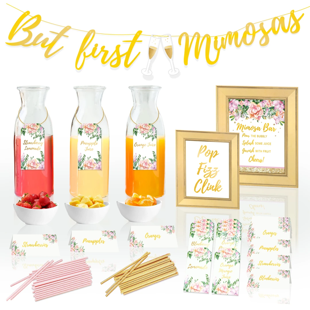 Mimosa Bar Decoration Kit