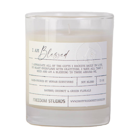 I AM Blessed Candle | 7.5 oz