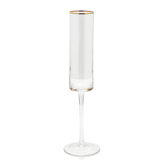 Optics Ridged Champagne Flute