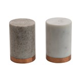 Salt and Pepper Marble Set