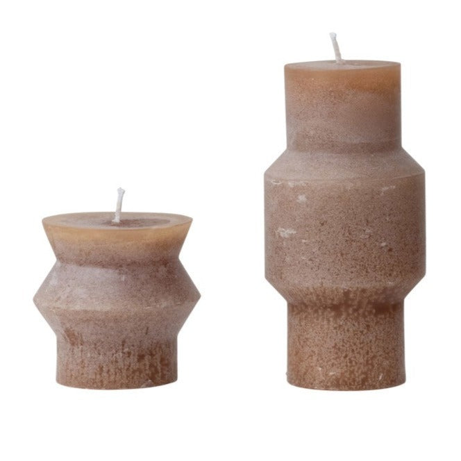 Unscented Totem Pillar Candle